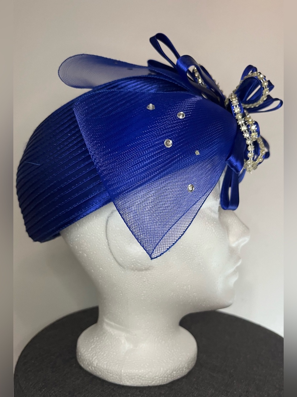 bmj studio Blue Women's Hat - Picture 5 of 8
